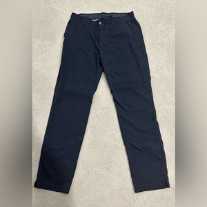 men’s black under armour dress pant